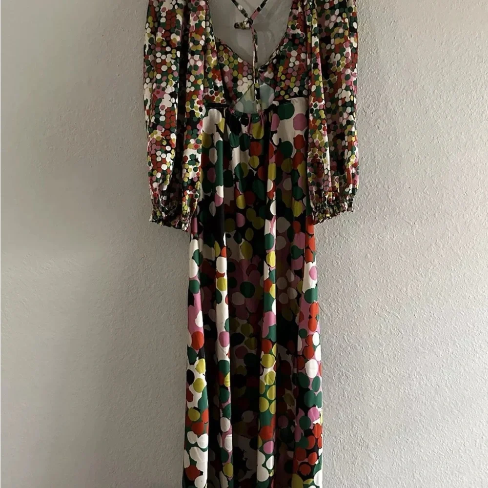 Colorful Polka Dot Women's Dress